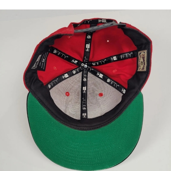 New Era NBA Hardwood Classics Miami Heat Red Snapback Hat Med/large - Picture 6 of 8